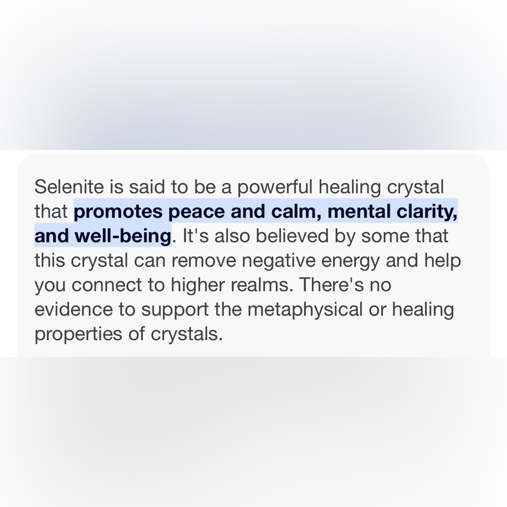 Selenite Crystal — Rectangular - Picture 6 of 6